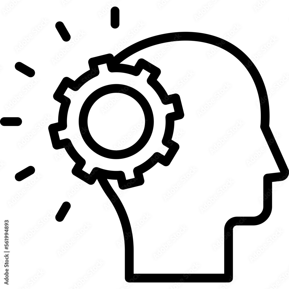 Cog, head Vector Icon
Cog, head Vector Icon