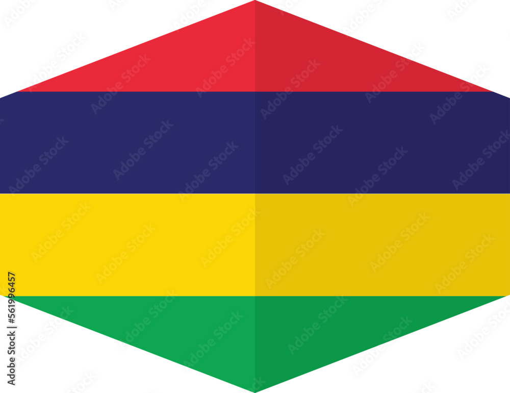Mauritius flag background with cloth texture.Mauritius Flag vector illustration eps10. Mauritius flag background with cloth texture.Mauritius Flag vector illustration eps10.