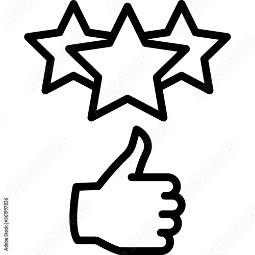 Feedback, positive response Vector Icon
