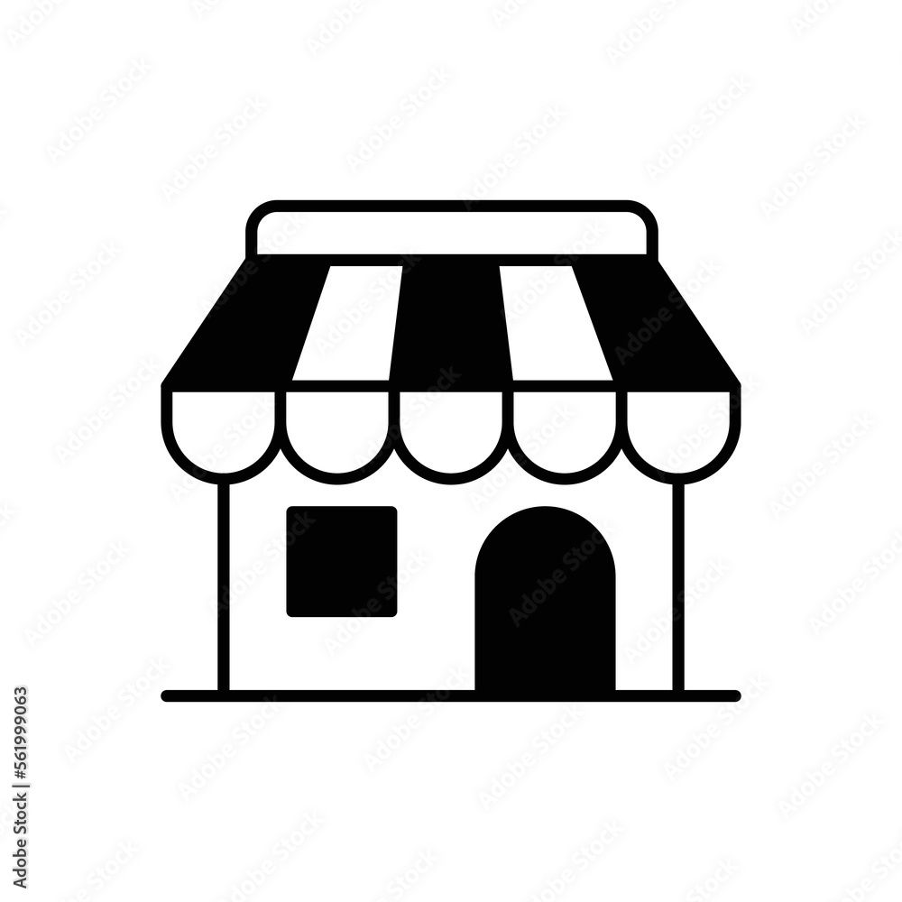 Store icon vector design template Store icon vector design template