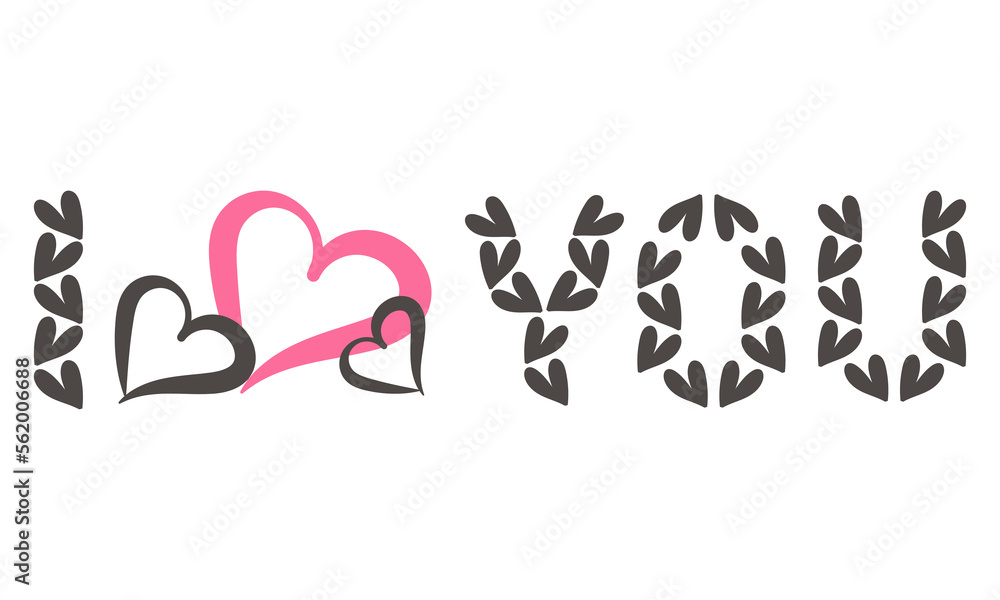 valentines day card, love, hear. Typography poster with handdrawn text and graphic elements Vector valentines day card, love, hear. Typography poster with handdrawn text and graphic elements Vector