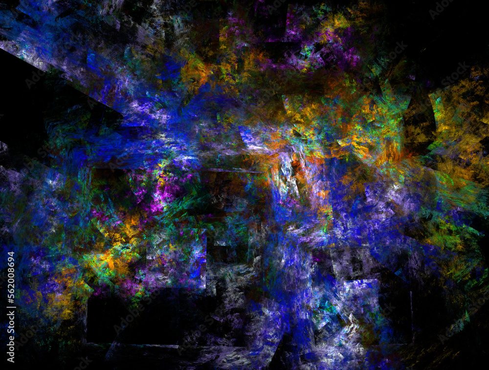 Fototapeta premium Imaginatory fractal abstract background Image