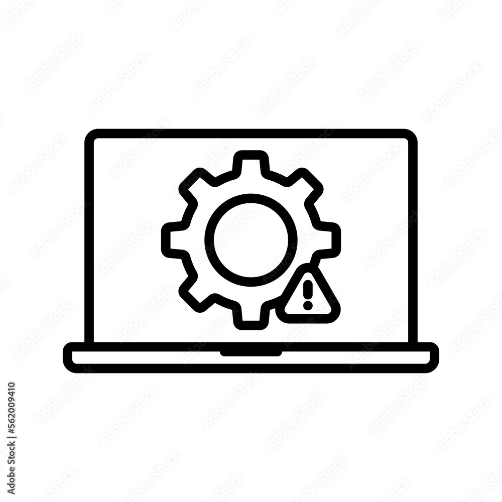 System error icon. sign for mobile concept and web design. vector illustration%09 System error icon. sign for mobile concept and web design. vector illustration%09