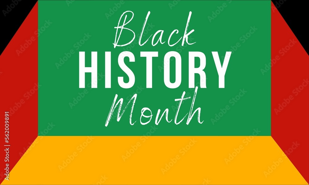 Black History Month. Holiday concept banner Black History Month. Holiday concept banner