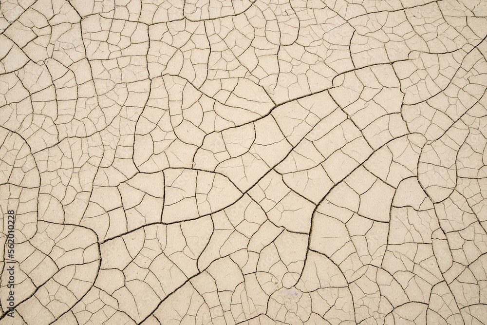 Dry cracked earth in Death Valley National park in California, USA Dry cracked earth in Death Valley National park in California, USA