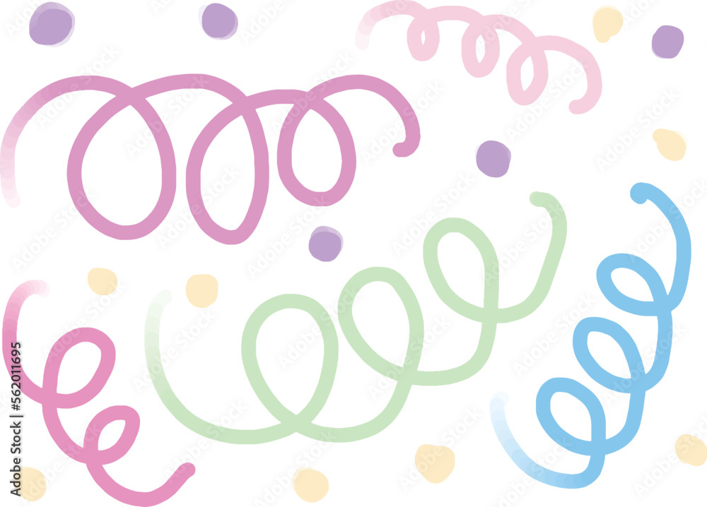 A set of hand-drawn paint lines highlighted on a white background. Blank, black, colored marker strokes. A set of hand-drawn paint lines highlighted on a white background. Blank, black, colored marker strokes.