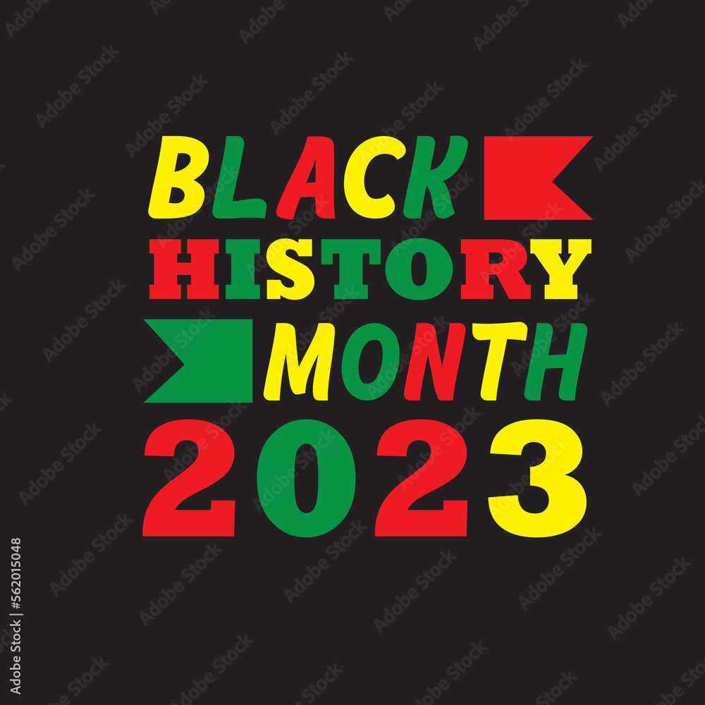 black history month 2023 retro t shirt design