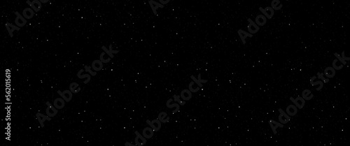 Flying dust particles on a black background  abstract real dust floating over black background for overlay  night sky graphic resources star on snow effect background