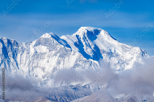 Makalu Peak and Kanchenjunga of Himalaya mountains in Shigatse city Tibet Autonomous Region, China.

 photo