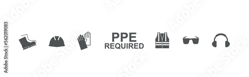 ppe required sign