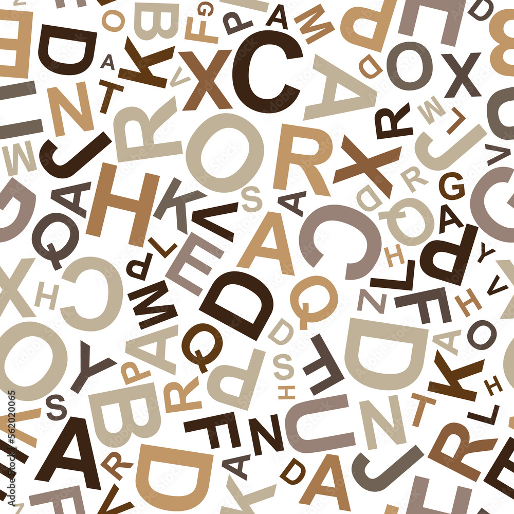 seamless pattern with letters seamless pattern with letters