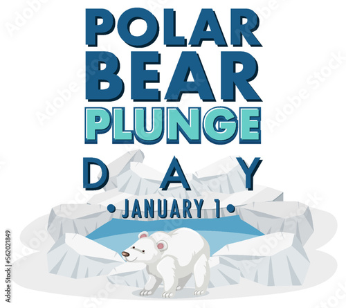  Polar Bear Plunge Day January icon