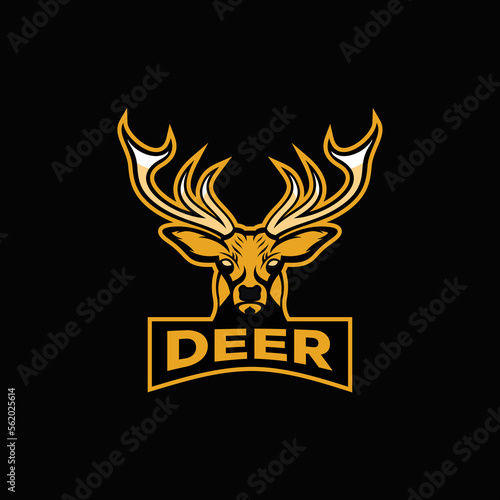 Deer logo esport mascot style