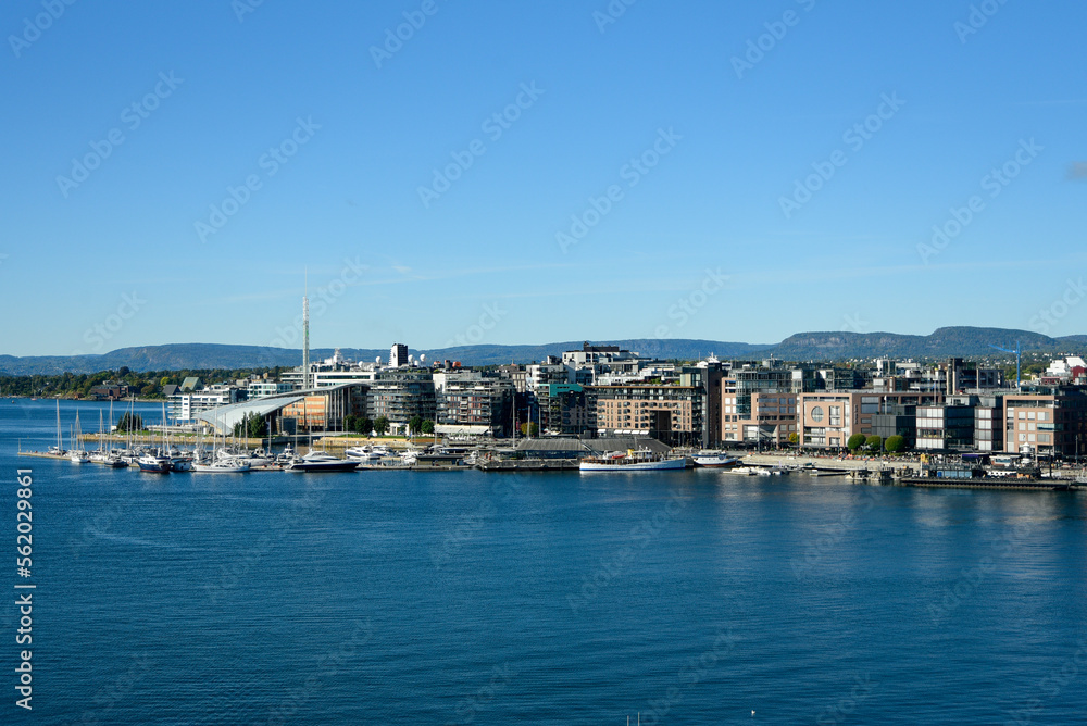 ノルウェーの首都オスロの美しい風景