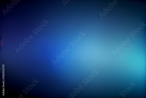Blurred blue gradient background. generative ai © Julian