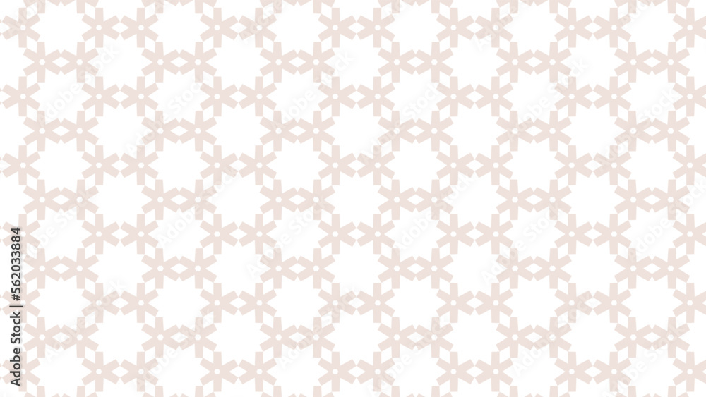 幾何学的なおしゃれパターン背景のベクター素材12優しいホワイトベージュ抽象的壁紙