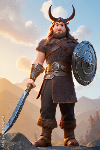 Cute viking