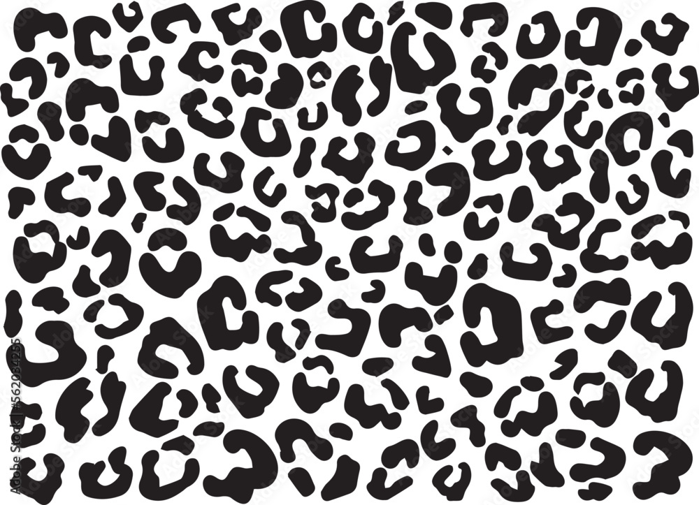 Rectangle leopard pattern Rectangle leopard pattern