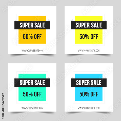 Super sale banner design.Vector illustration, Special offer banner, hot sale, big sale, super sale, sale banner vector, white and yellow vector banner