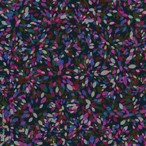 Leaf foliage dark textile pattern design background 