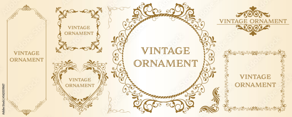 set of graphic materials, oriental patterns, arabesque patterns, antiques, decorative borders and vintage frames. set of graphic materials, oriental patterns, arabesque patterns, antiques, decorative borders and vintage frames.