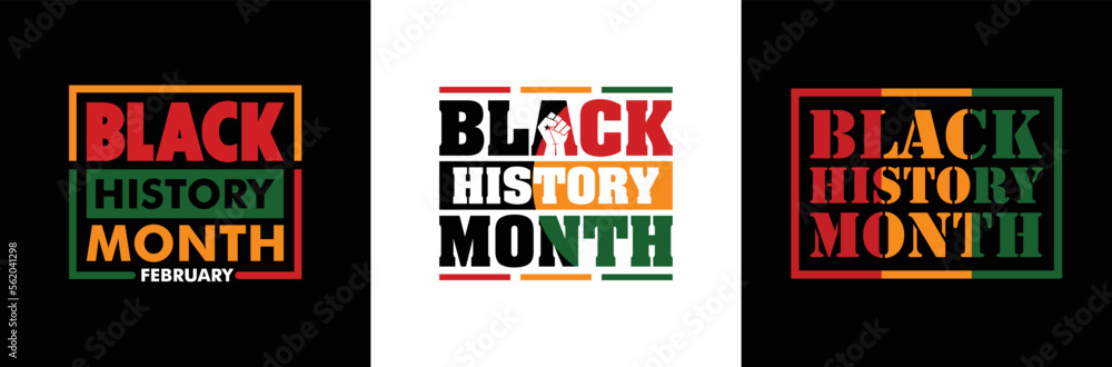 Black History Month vector illustration. Black History Month vector illustration.