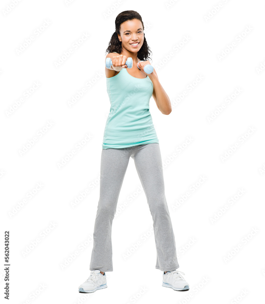 PNG of a beautiful young woman working out isolated on a PNG background. PNG of a beautiful young woman working out isolated on a PNG background.