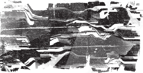 Grunge urban background. Vector. Textured banner . Futuristic digital background. Grungy effect . Abstract,splattered , dirty,cyber punk poster for your design. 