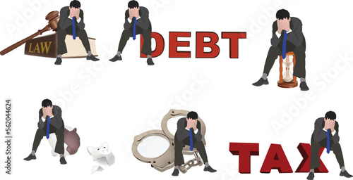 Desperate people with tax and law problems-