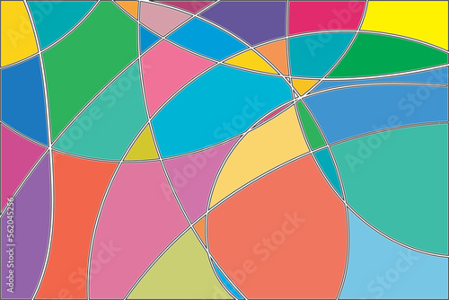 Illustration of multi color background.