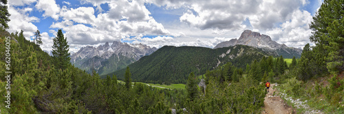 Panorama Alpenlandschaft Dolomiten / Südtirol