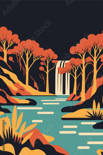 Plitvice Lakes National Park Croatia mountain river waterfall nature landscape