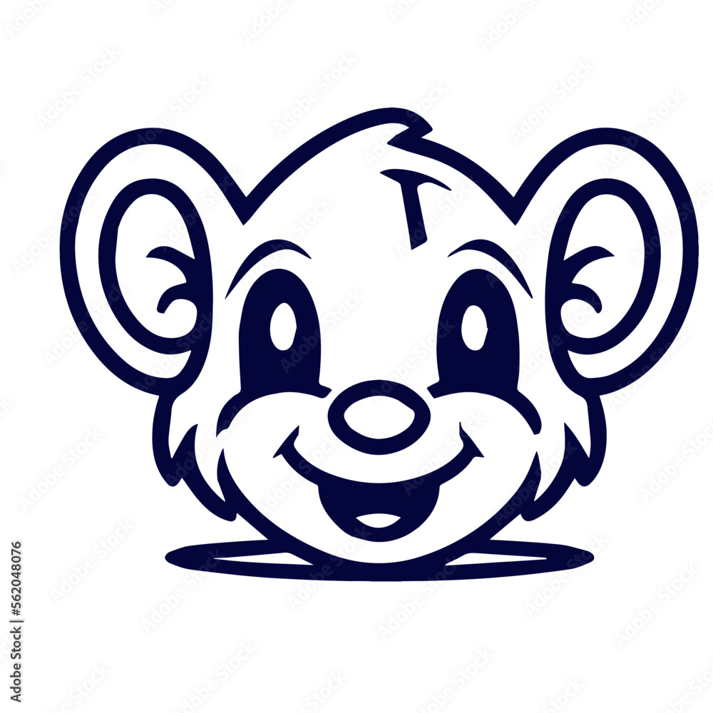 Fototapeta premium Baby Mouse Design Work