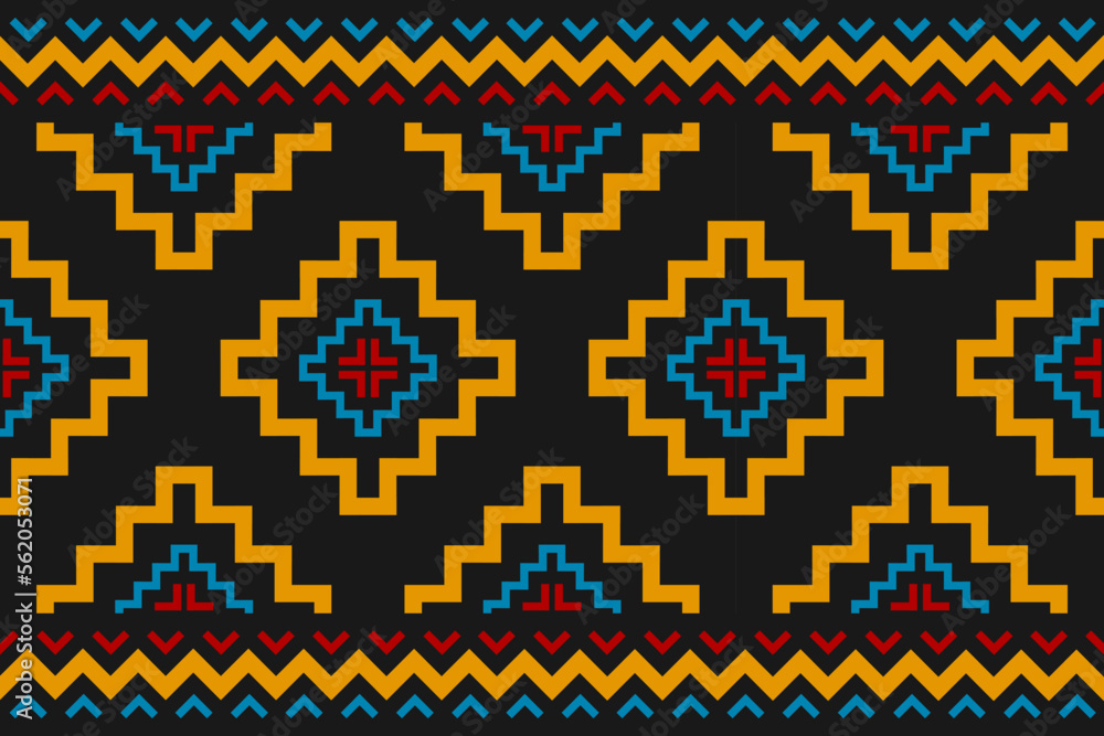 Carpet tribal pattern art. Geometric ethnic seamless pattern traditional. American, Mexican style. Design for background, wallpaper, illustration, fabric, clothing, carpet, textile, batik, embroidery. Carpet tribal pattern art. Geometric ethnic seamless pattern traditional. American, Mexican style. Design for background, wallpaper, illustration, fabric, clothing, carpet, textile, batik, embroidery.