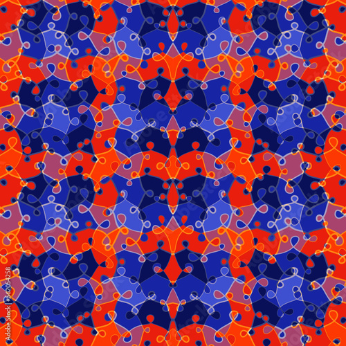 Scottish tartan seamless pattern. Loops simple texture background.