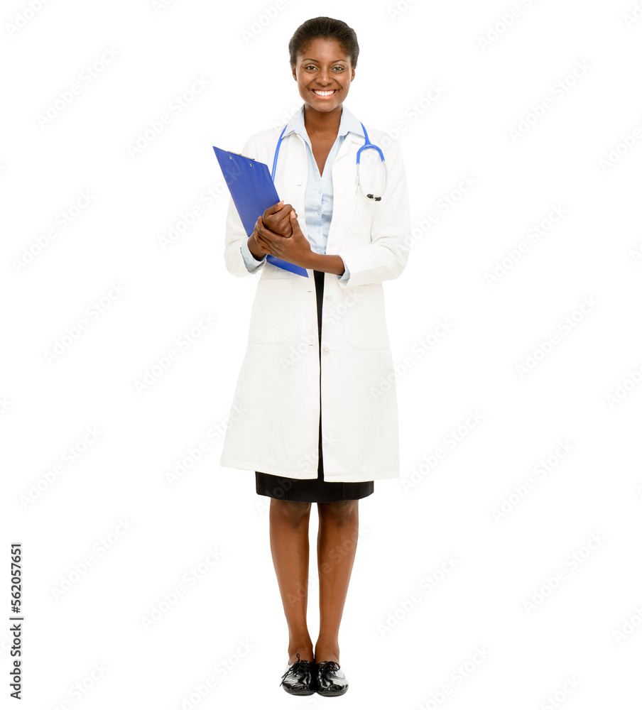 A confident young doctor posing isolated on a PNG background. A confident young doctor posing isolated on a PNG background.