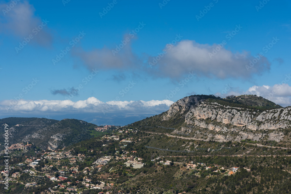 Obraz na płótnie Monaco ville, Carlo's mount, near Italy and France w salonie