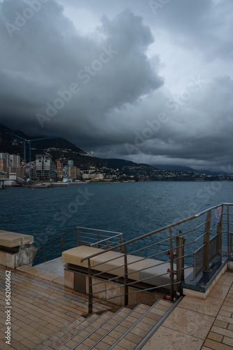 Monaco ville, Carlo's mount, near Italy and France