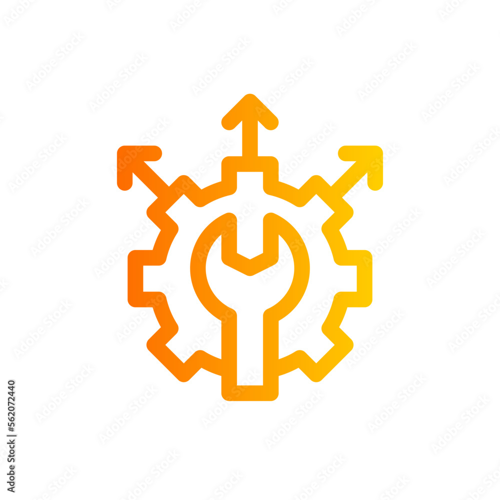 maintenancewrench gradient icon maintenancewrench gradient icon