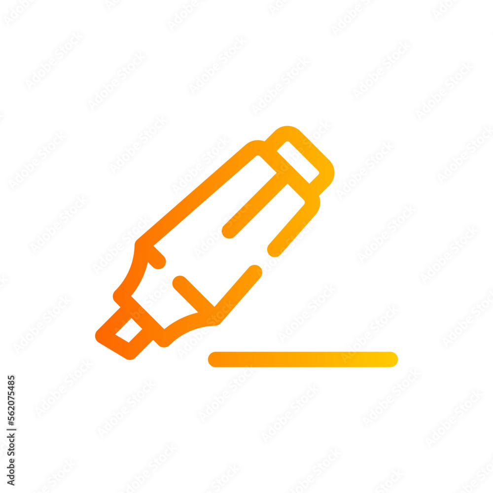 highlighter gradient icon highlighter gradient icon