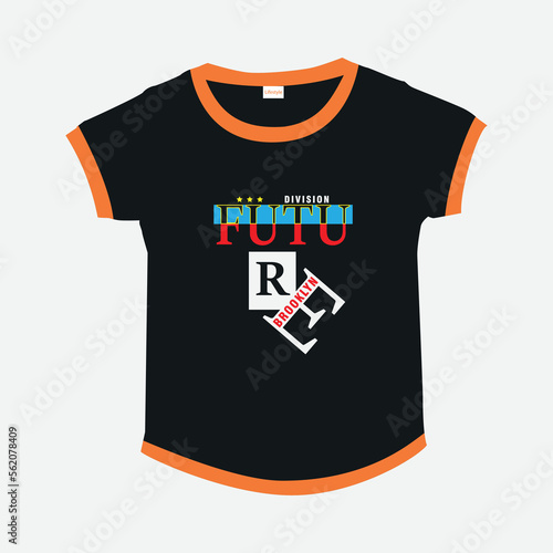 new Premium Vector illustration of a text graphic. suitable screen printing and DTF for the design boy and girls outfit of t-shirts print, shirts, hoodies baba suit, kids cottons, etc.