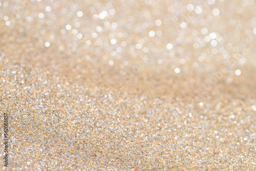 glitter lights grunge background, glitter defocused abstract Twinkly Lights and Stars Christmas Background.