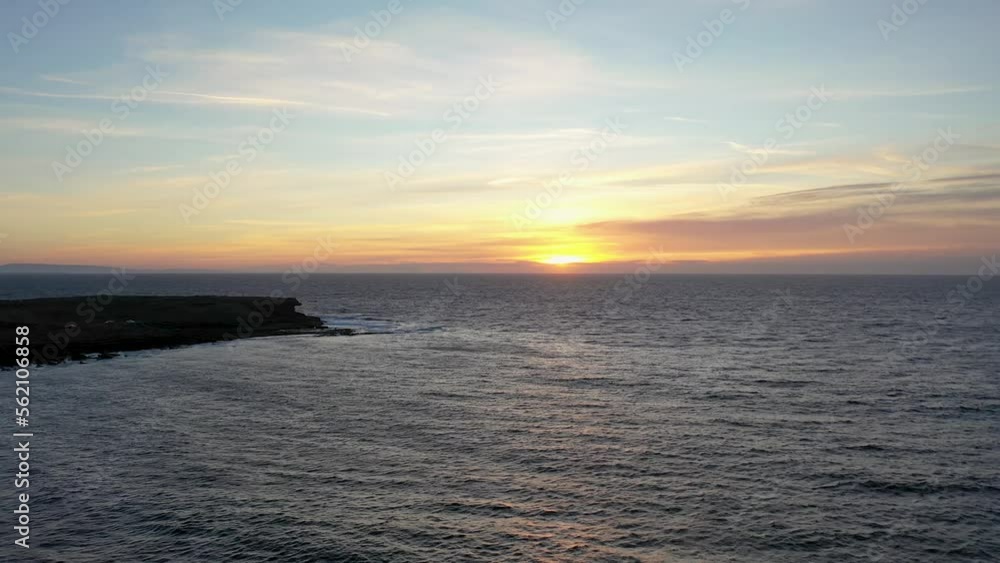 Beautiful sunset at Muckross by Kilcar in County Donegal, Ireland Beautiful sunset at Muckross by Kilcar in County Donegal, Ireland