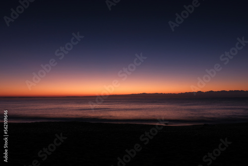 日本風景江ノ島夕焼け