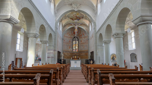 Kirche von innen am Bodensee