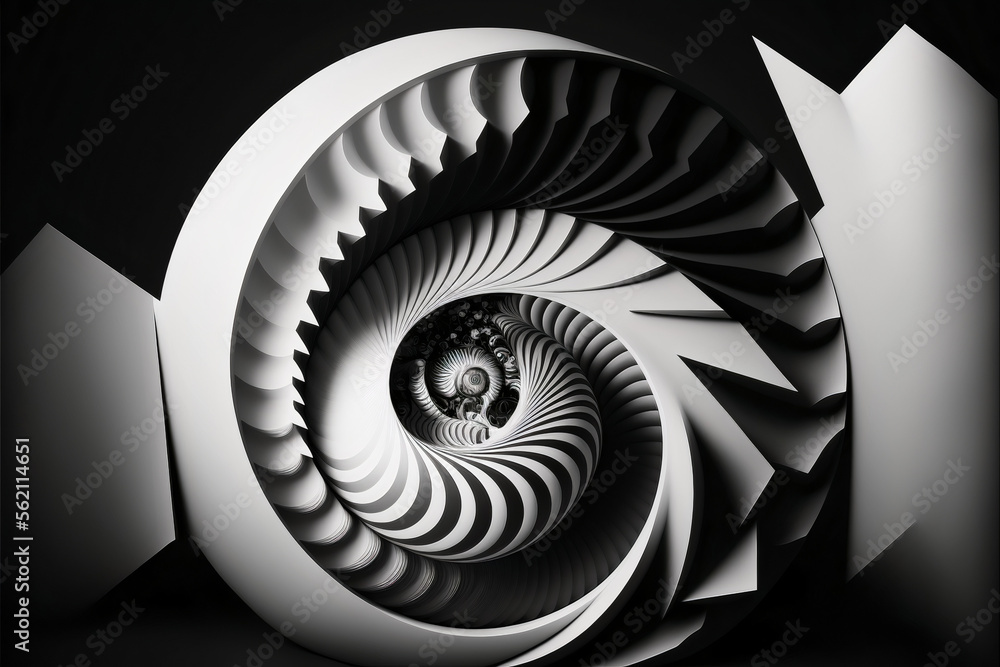 Obraz premium abstract spiral background