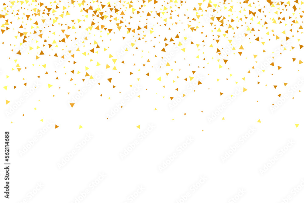 Gold Confetti. Isolated Golden Dust Particles. Gold Confetti. Isolated Golden Dust Particles.