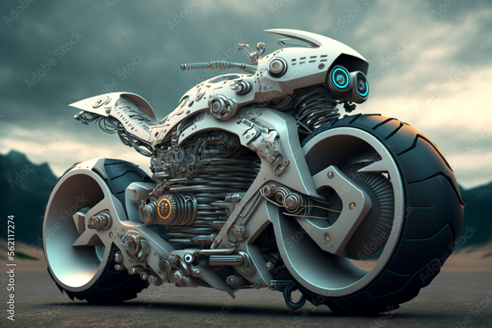 Futuristic Motorcycle Futuristic Motorcycle