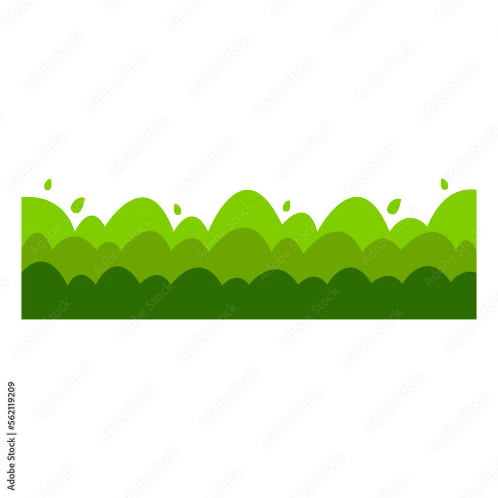 Obraz premium Grass Background Illustration