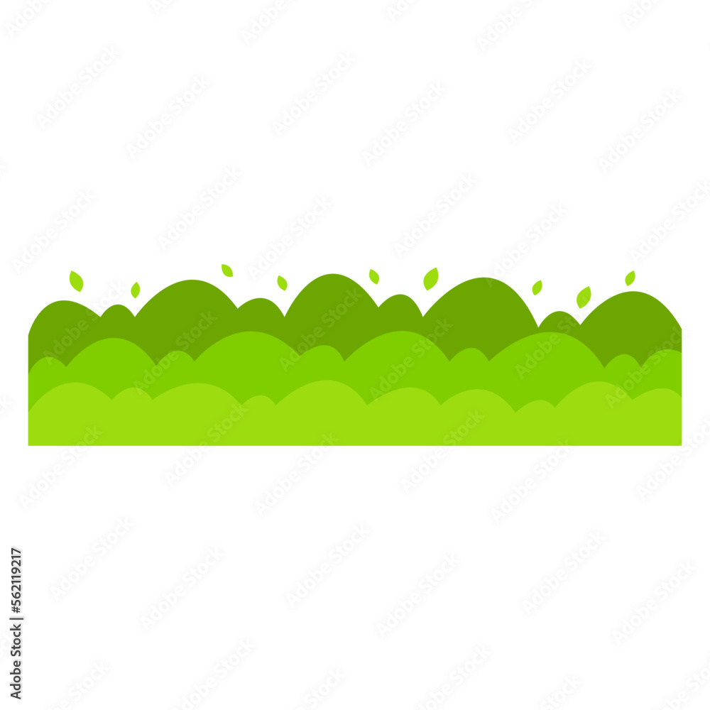 Obraz premium Grass Background Illustration